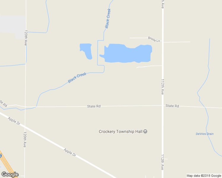 map of restaurants, bars, coffee shops, grocery stores, and more near 11535 State Road in Nunica