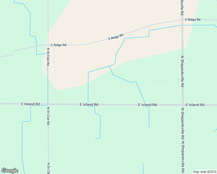 map of restaurants, bars, coffee shops, grocery stores, and more near 6401 East Island Road in Elsie