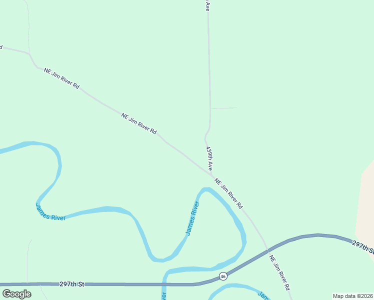 map of restaurants, bars, coffee shops, grocery stores, and more near 43838 Northeast Jim River Road in Utica