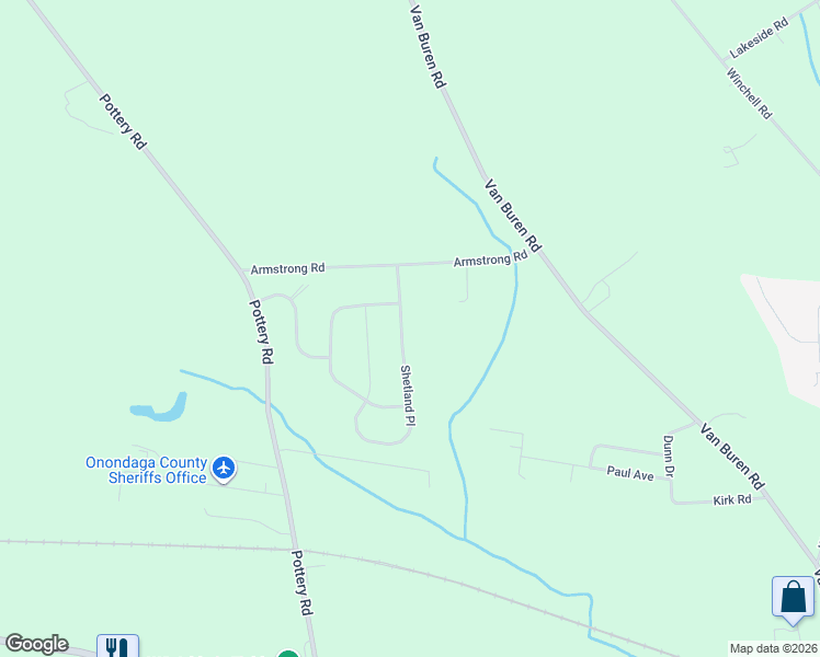 map of restaurants, bars, coffee shops, grocery stores, and more near 113 Shetland Place in Warners