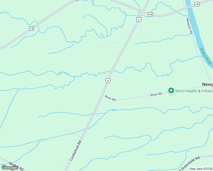 map of restaurants, bars, coffee shops, grocery stores, and more near 138 Brant County Road 4 in Brantford