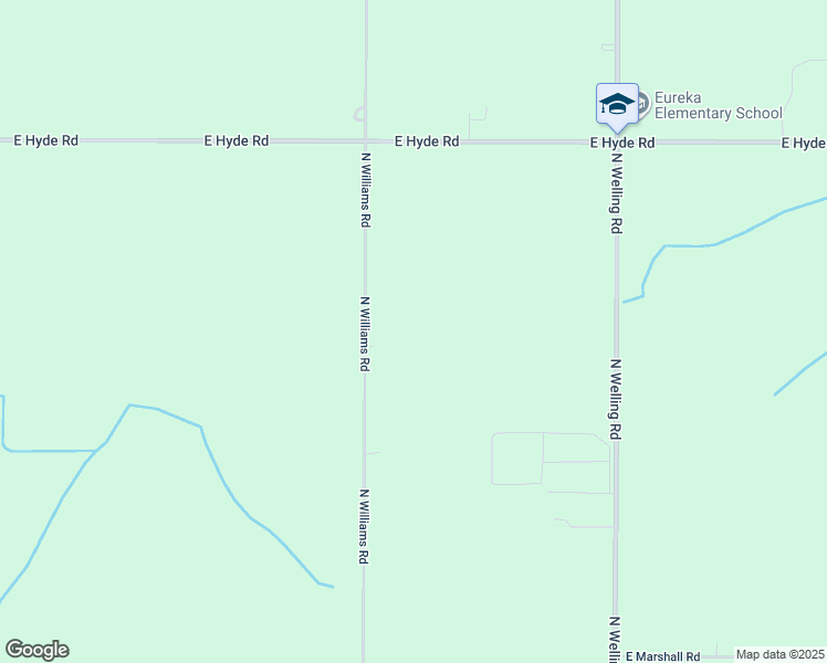 map of restaurants, bars, coffee shops, grocery stores, and more near 7124 North Williams Road in Saint Johns