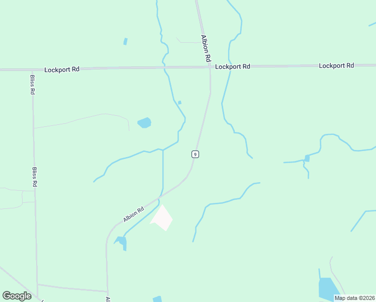 map of restaurants, bars, coffee shops, grocery stores, and more near 6632 Albion Road in Oakfield