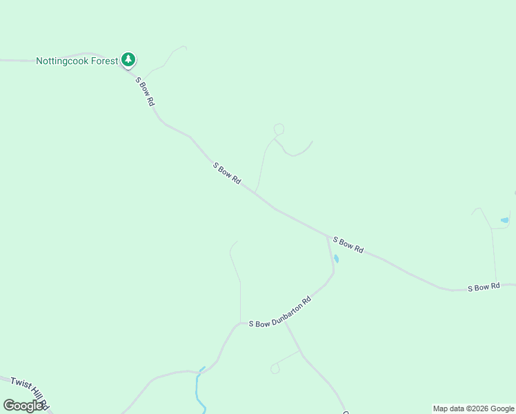 map of restaurants, bars, coffee shops, grocery stores, and more near 82 South Bow Road in Bow