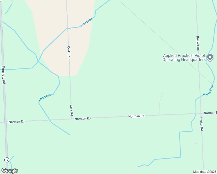 map of restaurants, bars, coffee shops, grocery stores, and more near 10358 Norman Road in Avoca