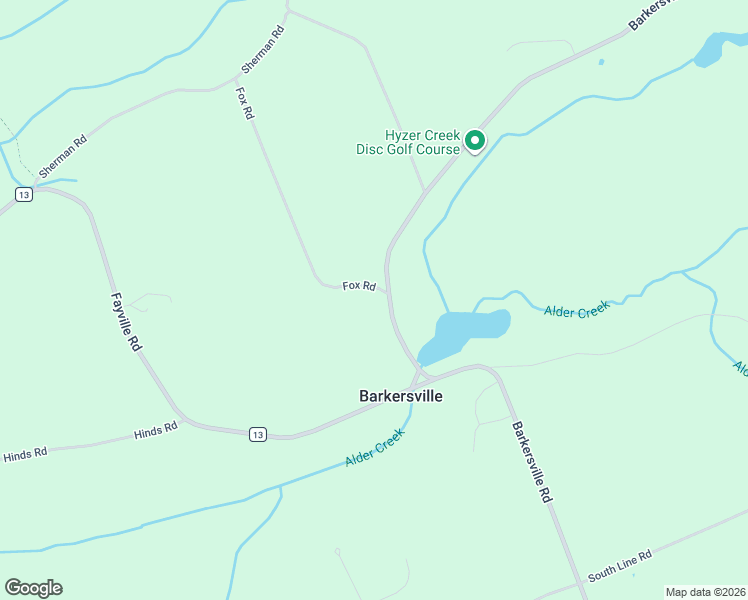 map of restaurants, bars, coffee shops, grocery stores, and more near 7197 Barkersville Road in Middle Grove