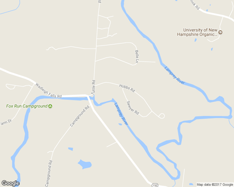 map of restaurants, bars, coffee shops, grocery stores, and more near 2 Sawyer Road in Lee