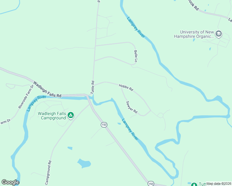 map of restaurants, bars, coffee shops, grocery stores, and more near 2 Sawyer Road in Lee