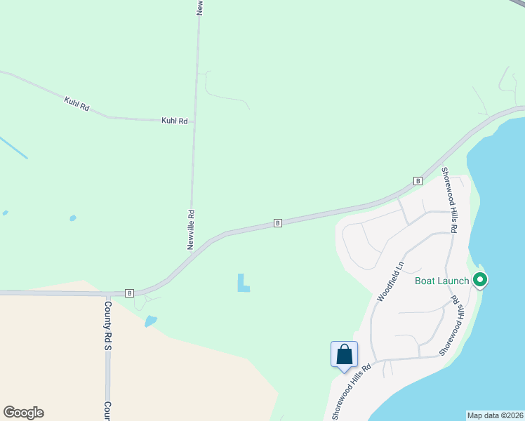 map of restaurants, bars, coffee shops, grocery stores, and more near W8406 County Road B in Lake Mills