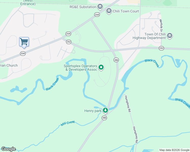 map of restaurants, bars, coffee shops, grocery stores, and more near 13 Bellaqua Estates Drive in Monroe County