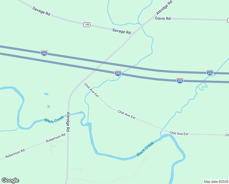 map of restaurants, bars, coffee shops, grocery stores, and more near 178 Chili Avenue Extension in Churchville