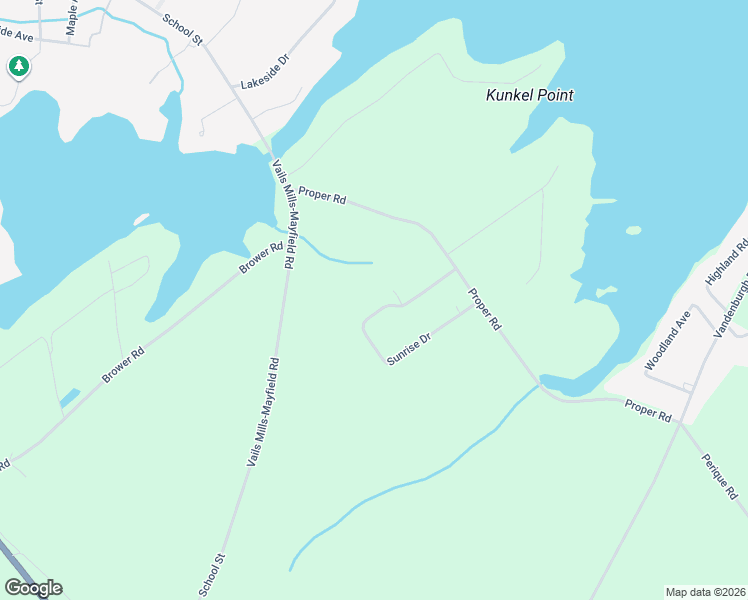 map of restaurants, bars, coffee shops, grocery stores, and more near 136 Proper Road in Gloversville