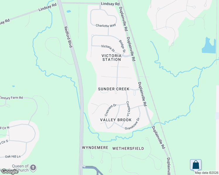 map of restaurants, bars, coffee shops, grocery stores, and more near N41W22776 Sunder Creek Drive in Pewaukee