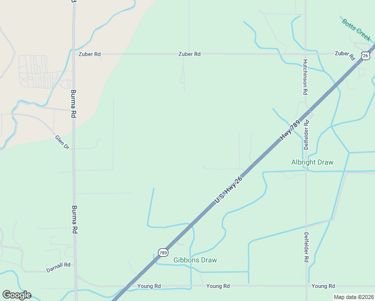 map of restaurants, bars, coffee shops, grocery stores, and more near in Riverton