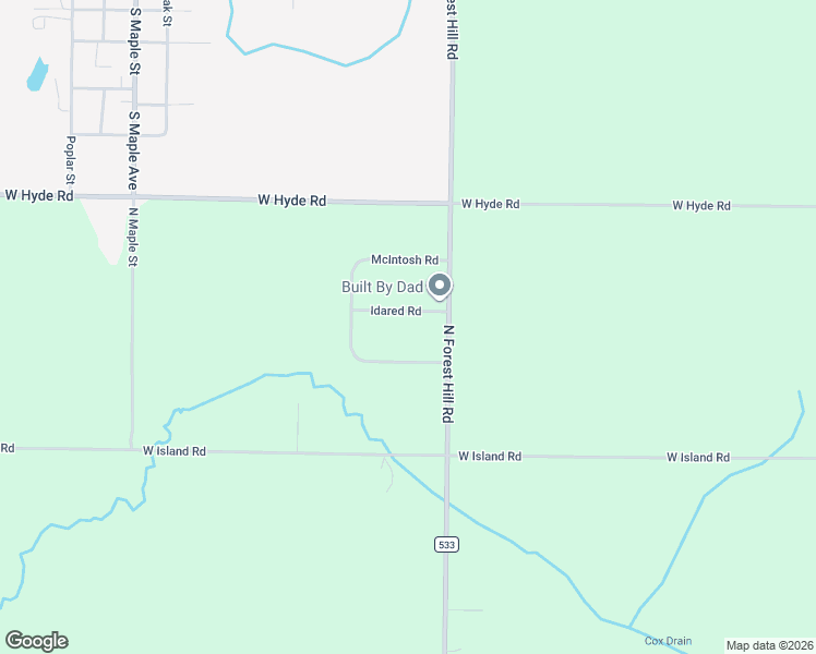 map of restaurants, bars, coffee shops, grocery stores, and more near 8063 Idared Road in Saint Johns