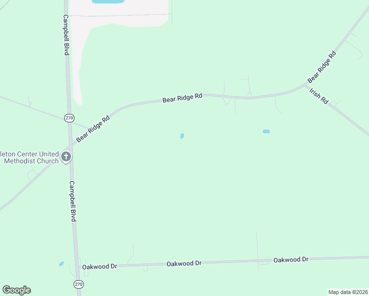 map of restaurants, bars, coffee shops, grocery stores, and more near 6779 Bear Ridge Road in Lockport