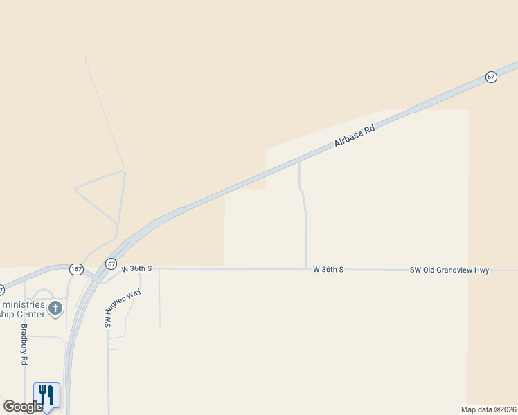 map of restaurants, bars, coffee shops, grocery stores, and more near 8806 Airbase Road in Mountain Home