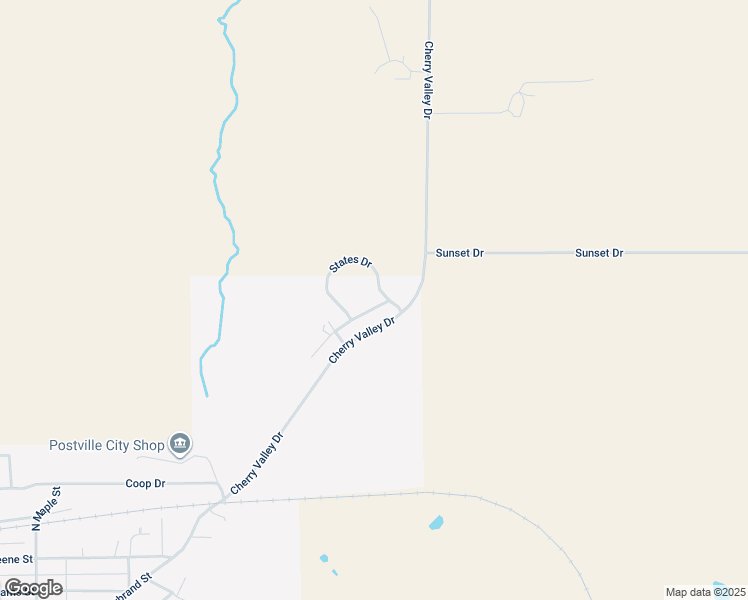 map of restaurants, bars, coffee shops, grocery stores, and more near 204-450 States Drive in Postville