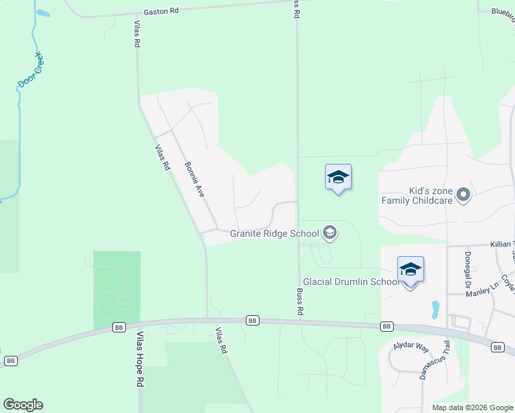 map of restaurants, bars, coffee shops, grocery stores, and more near 2941 Nondahl Circle in Madison