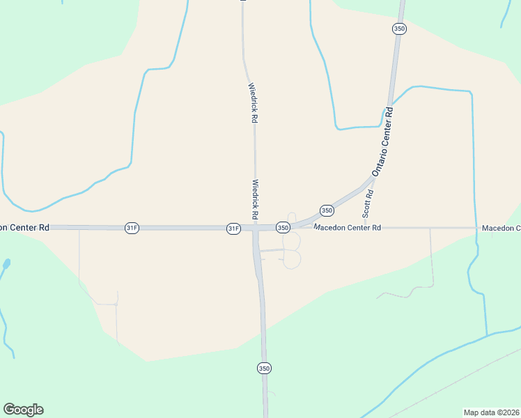 map of restaurants, bars, coffee shops, grocery stores, and more near 2444 Wiedrick Road in Walworth