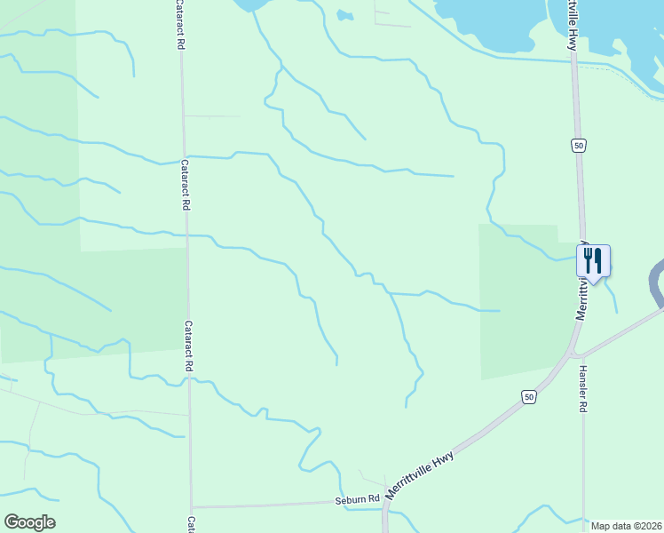 map of restaurants, bars, coffee shops, grocery stores, and more near 3142 Faywell Road in Thorold
