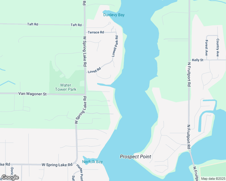 map of restaurants, bars, coffee shops, grocery stores, and more near 16173 Dawnview Drive in Spring Lake