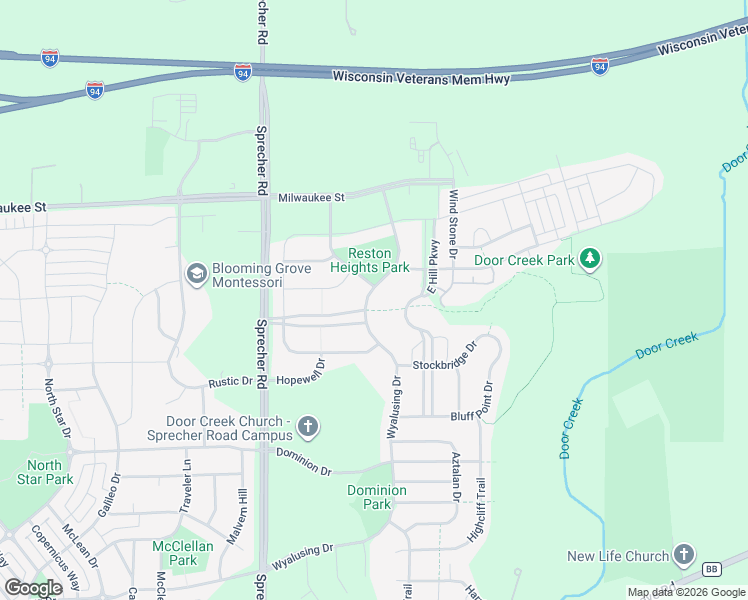 map of restaurants, bars, coffee shops, grocery stores, and more near in Madison