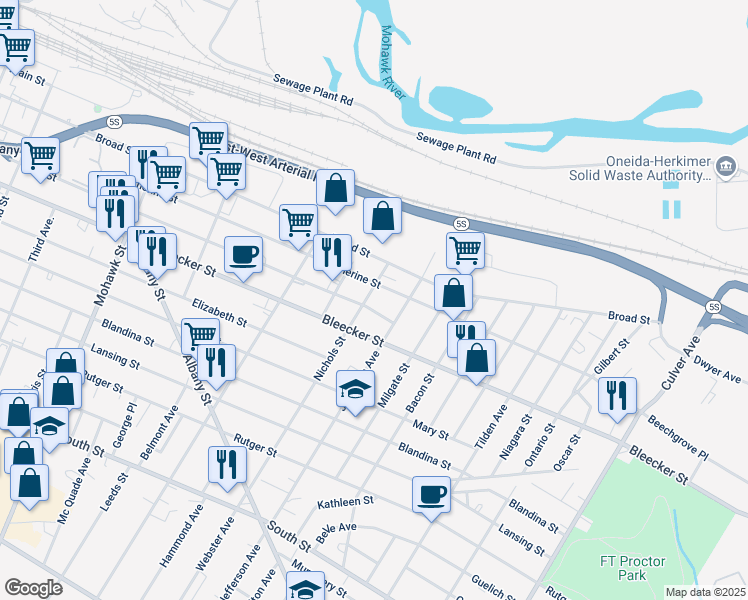 307 Nichols Street, Utica NY Walk Score