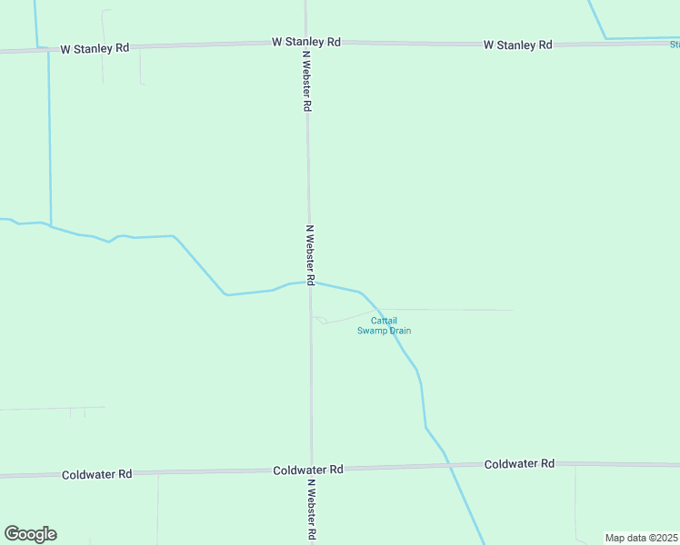 map of restaurants, bars, coffee shops, grocery stores, and more near 6244 North Webster Road in Mount Morris