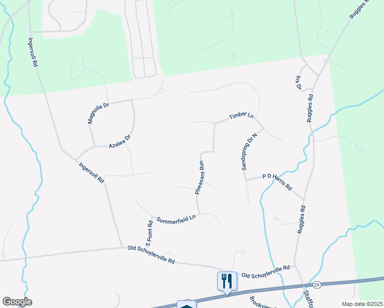 map of restaurants, bars, coffee shops, grocery stores, and more near 5 Pheasant Run in Saratoga Springs