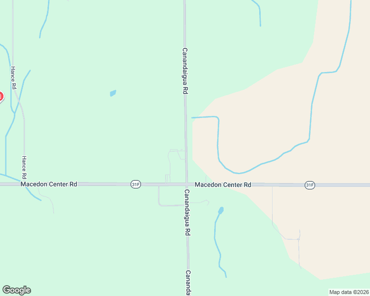 map of restaurants, bars, coffee shops, grocery stores, and more near 2485 Canandaigua Road in Macedon
