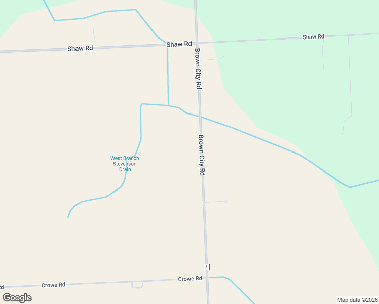 map of restaurants, bars, coffee shops, grocery stores, and more near 2009 Brown City Road in Imlay City