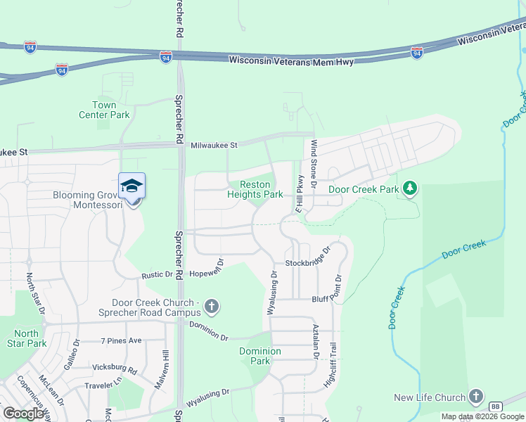 map of restaurants, bars, coffee shops, grocery stores, and more near in Madison