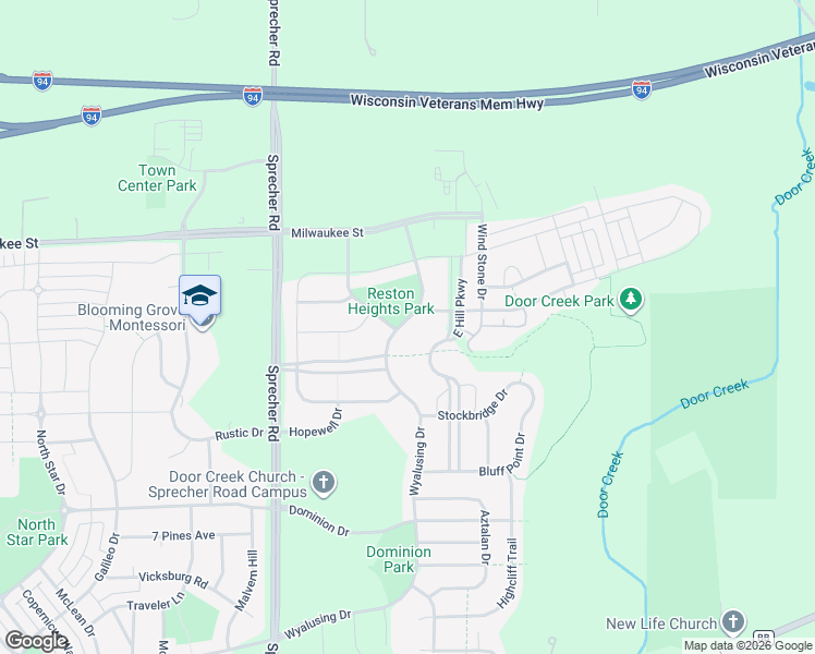 map of restaurants, bars, coffee shops, grocery stores, and more near in Madison