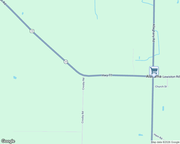 map of restaurants, bars, coffee shops, grocery stores, and more near 1183 Lewiston Road in Basom