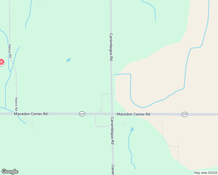 map of restaurants, bars, coffee shops, grocery stores, and more near 2485 Canandaigua Road in Macedon