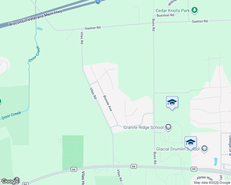 map of restaurants, bars, coffee shops, grocery stores, and more near 4538 Bonnie Avenue in Madison