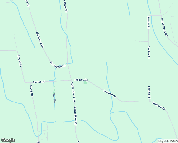 map of restaurants, bars, coffee shops, grocery stores, and more near 7589 Debusse Road in Lyons