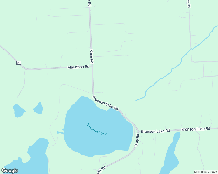 map of restaurants, bars, coffee shops, grocery stores, and more near 3932 Bronson Lake Road in Lapeer