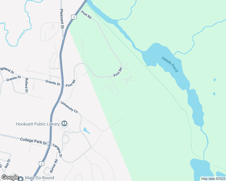 map of restaurants, bars, coffee shops, grocery stores, and more near 18 Manor Drive in Hooksett