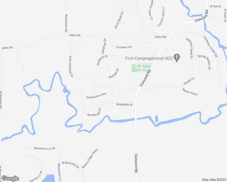 map of restaurants, bars, coffee shops, grocery stores, and more near 1500 Grandview Ave in Oconomowoc