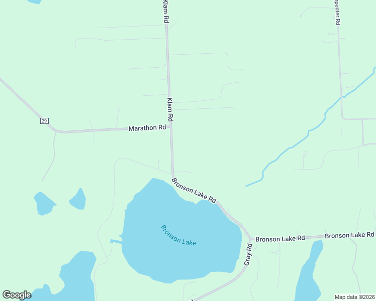 map of restaurants, bars, coffee shops, grocery stores, and more near 3932 Bronson Lake Road in Lapeer