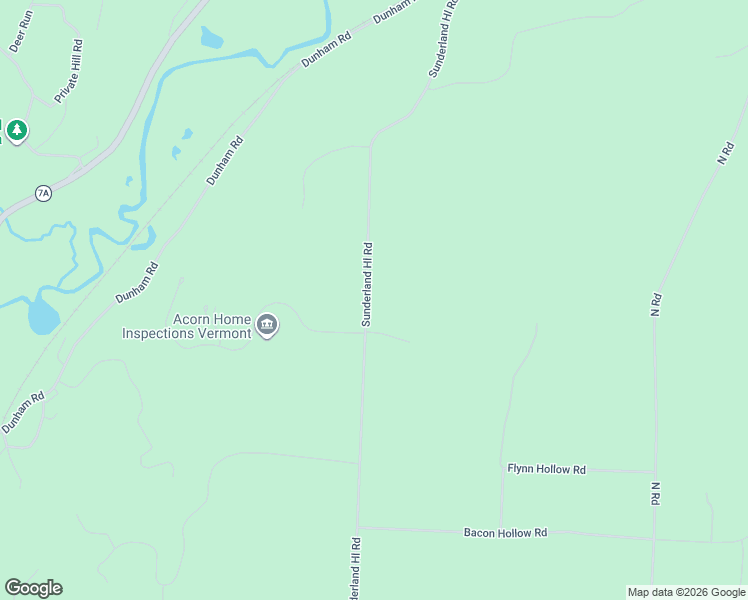 map of restaurants, bars, coffee shops, grocery stores, and more near 2290 Sunderland Hill Road in Sunderland