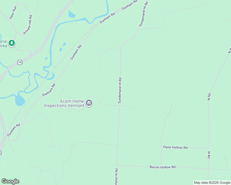 map of restaurants, bars, coffee shops, grocery stores, and more near 2290 Sunderland Hill Road in Sunderland