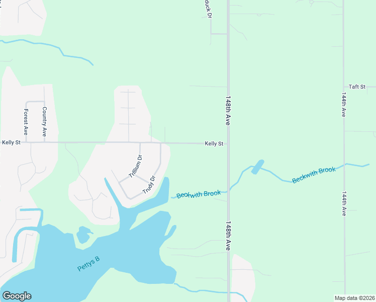 map of restaurants, bars, coffee shops, grocery stores, and more near 14921 Kelly Street in Spring Lake