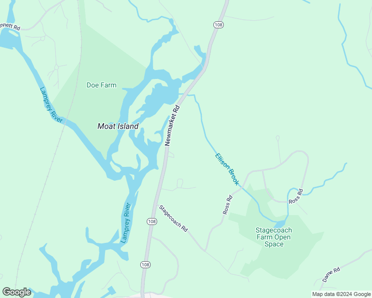 map of restaurants, bars, coffee shops, grocery stores, and more near 257 Newmarket Road in Durham