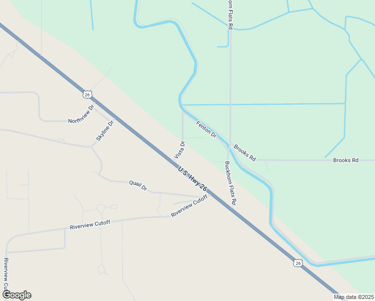 map of restaurants, bars, coffee shops, grocery stores, and more near 2 Vista Drive in Riverton