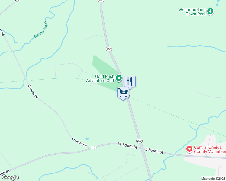 map of restaurants, bars, coffee shops, grocery stores, and more near 54 Seymour Lane in Westmoreland