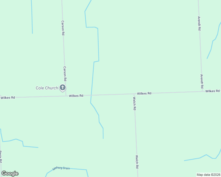 map of restaurants, bars, coffee shops, grocery stores, and more near 12828 Wilkes Road in Yale