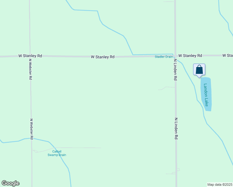 map of restaurants, bars, coffee shops, grocery stores, and more near 5211 West Stanley Road in Mount Morris Township